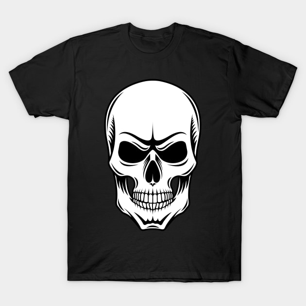 Skull T-Shirt by Alex Birch